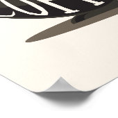 Koffiedekking, maar eerst, Koffieprijsopgave afdru Poster (Hoek)