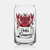 koffiedemon blikvorm glas (Achterkant)