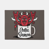 koffiedemon deurmat (Voorkant)