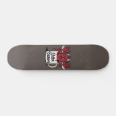 koffiedemon persoonlijk skateboard (Horizontaal)