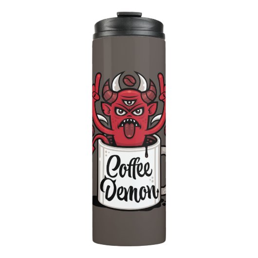 koffiedemon thermosbeker (Voorkant)