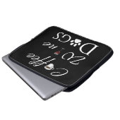 Koffiedeugen voor laptophoes laptop sleeve (Voorkant onderkant)