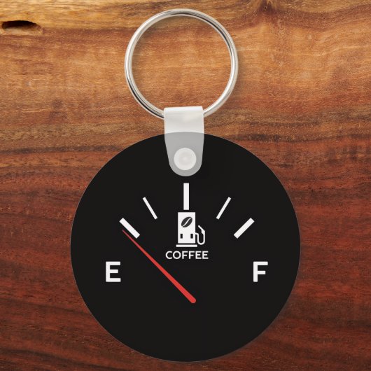 Koffiedik – Acryl Sleutelhanger (Achterkant)