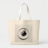 Koffiedik patroon 2 grote tote bag (Voorkant)