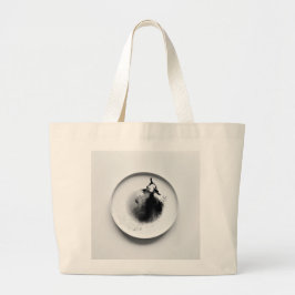 Koffiedik patroon 2 grote tote bag