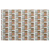 koffiedoverenstof stof (Fat Quarter)