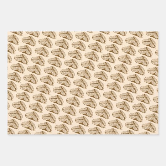 koffiedoverlooppapierset inpakpapier vel (Voorkant 3)