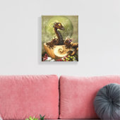 Koffiedraak 8x10 Canvas afdrukken (Insitu (Woonkamer))