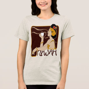 Koffiedrinker Cafés Rajah. Henri Meunier, 1897 Tri-Blend Shirt