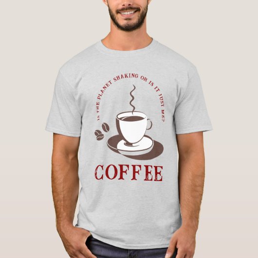 Koffiedrinkkers Unisex T-Shirt (Voorkant)