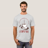 Koffiedrinkkers Unisex T-Shirt (Voorkant volledig)