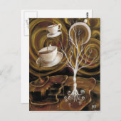 Koffiedromen Briefkaart (Voorkant / Achterkant)