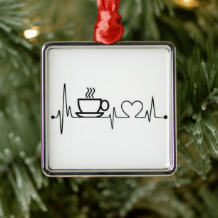 ***KOFFIEE LOVER** FUN ANYTIME ORNAMENT