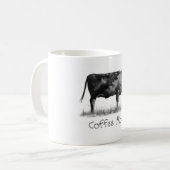 KOFFIEE MOK (Koffieoog) potlood Tekening (Voorkant links)