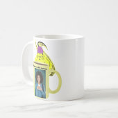 Koffieeekhoorn mok keramiek (Voorkant links)