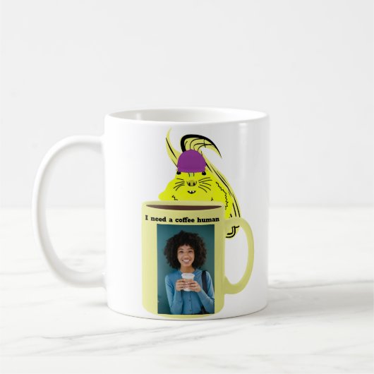 Koffieeekhoorn mok keramiek (Links)