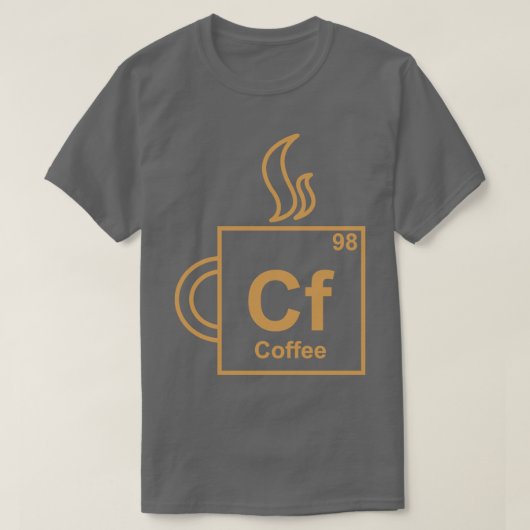 Koffieelement T-shirt (Design voorkant)