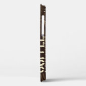  koffieervaring naadloos patroon Case-Mate iPhone case (Achterkant / Links)