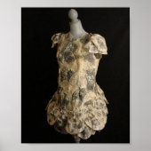 Koffiefilterklep - kleedgoon poster (Voorkant)