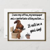 Koffiefort Briefkaart (Voorkant / Achterkant)