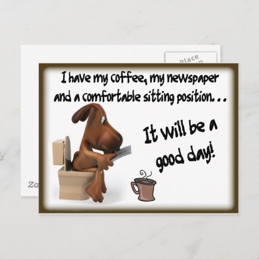 Koffiefort Briefkaart (Voorkant / Achterkant)