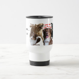 Koffiefoto's van Dogs, Dog Love... Reisbeker