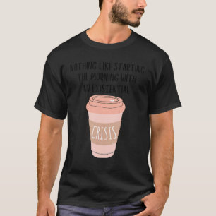 Koffiegen. Z Nihilism wis waanzinnig T-shirt