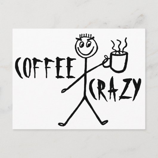 Koffiegestoorde briefkaarten (Voorkant)