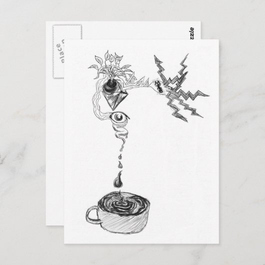 Koffiegevoel Briefkaart (Voorkant / Achterkant)