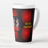 Koffiegezichten Latte Mok (Rechterhoek)