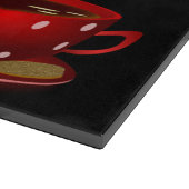 Koffieglazen snijvlak snijplank (Hoek)