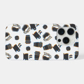 koffieglitch iPhone hoesje (Achterkant horizontaal)