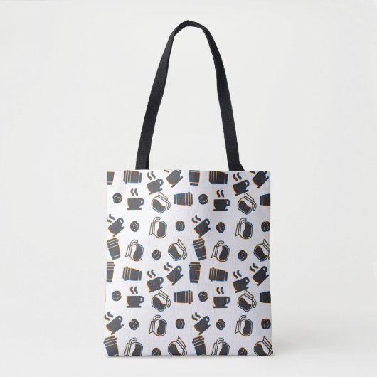 koffieglitch tote bag (Voorkant)