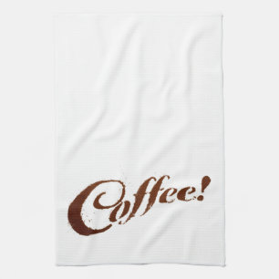 Koffiegronden Koffie - Handdoek