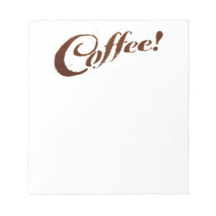 Koffiegronden Koffie - Notitieblok