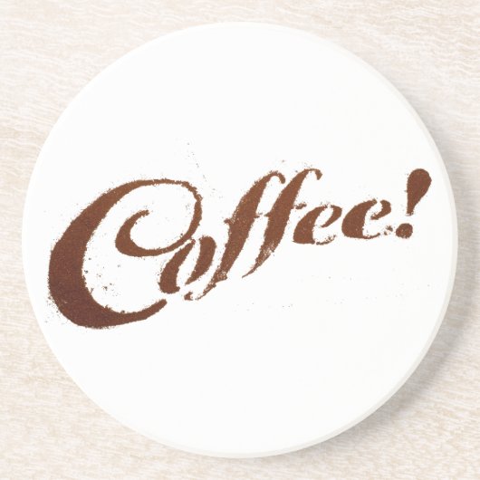 Koffiegronden Koffie - Onderzetter (Voorkant)
