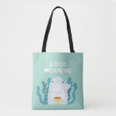 Koffiehaai Tote Bag (Voorkant)