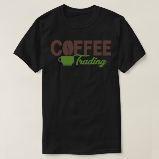 Koffiehandel 1 t-shirt (Design voorkant)