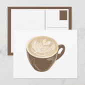 koffiehart briefkaart (Voorkant / Achterkant)