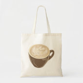 koffiehart latente kunst tote bag (Voorkant)