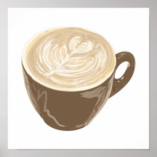 koffiehart poster (Voorkant)