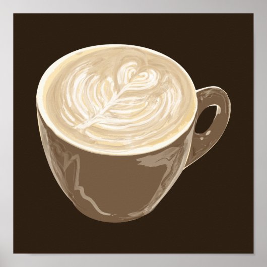 koffiehart poster (Voorkant)