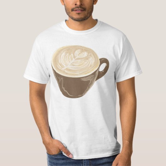 koffiehart t-shirt (Voorkant)
