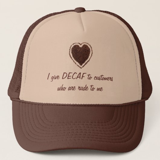 koffiehart trucker pet (Voorkant)
