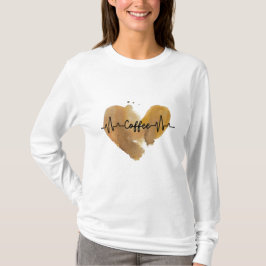 koffiehartlijn t-shirt