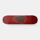 Koffiehartskateboard Skateboard (Horizontaal)