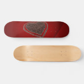 Koffiehartskateboard Skateboard (Horizontaal)