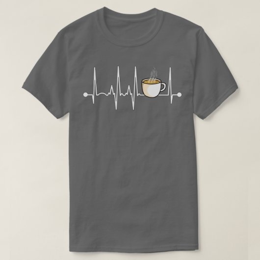 Koffiehartslag 4 t-shirt (Design voorkant)
