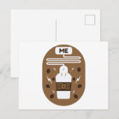 Koffieheffing Briefkaart (Voorkant / Achterkant)