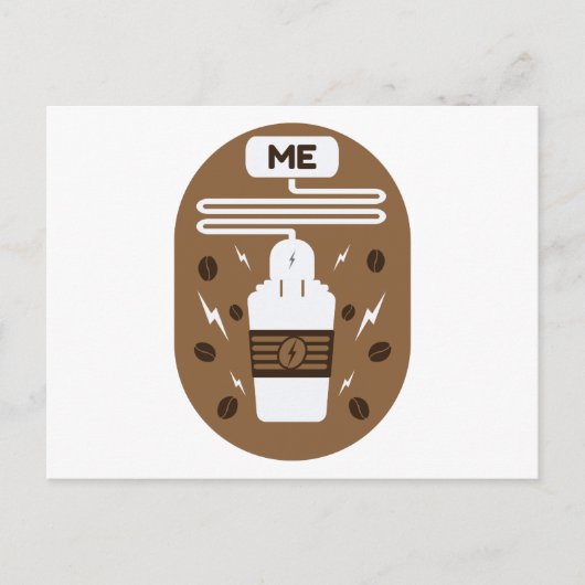 Koffieheffing Briefkaart (Voorkant)